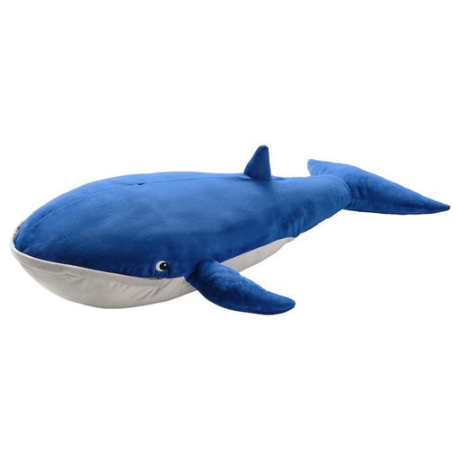 Digital Shoppy IKEA Adorable plush toy with blue whale design, perfect for imaginative play and cuddles. 80522114