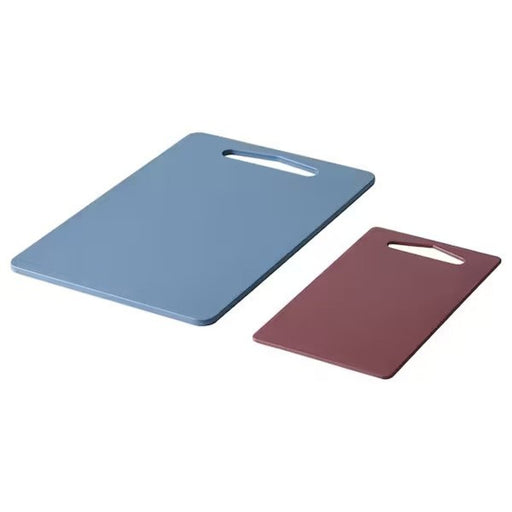 Set of 2 dark blue and red chopping boards from IKEA  60556906