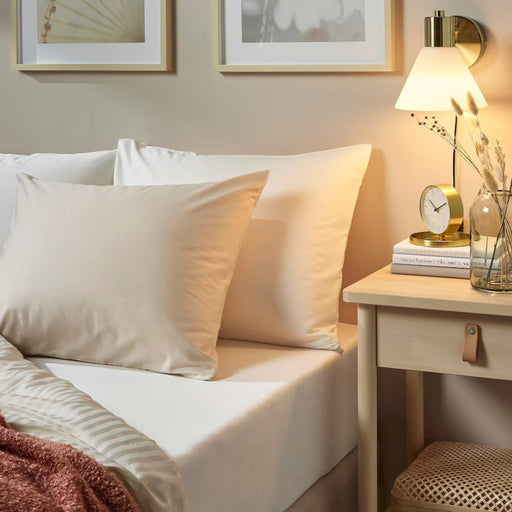 KEA NATTJASMIN Pillowcase: Classic white bedding for a serene sleep space 40343732