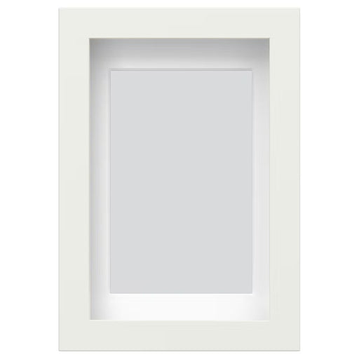 White IKEA RÖDALM Frame displaying a 10x15 cm photo-70550032