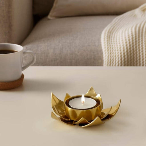 Add a touch of elegance to your home décor with this beautiful IKEA candle holder. The simple, yet sleek design will complement any room 20497315