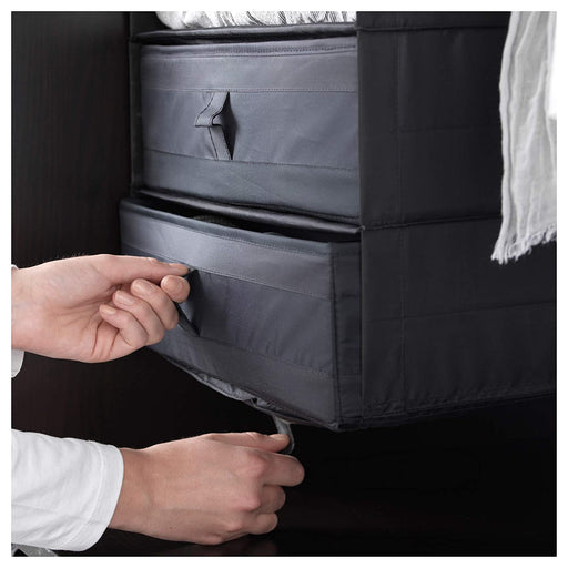 Ikea box with multiple compartments has convenient handle for easy transportation 00210550