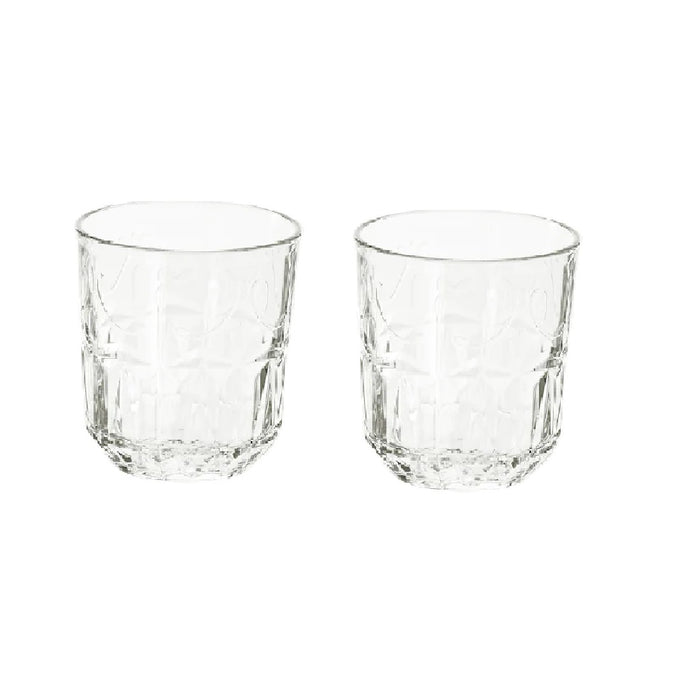 IKEA Glass, Clear Glass/Patterned, 27 cl (9 oz)