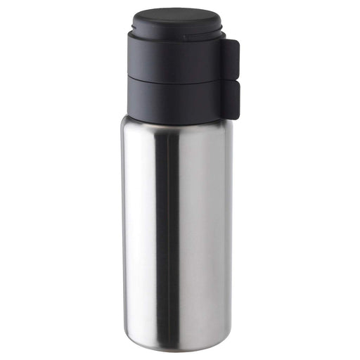 Stainless steel vacuum flask with double-walled construction for temperature control. 20415353