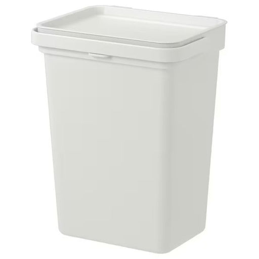 IKEA Bin with lid, light grey, 10 l (3 gallon)dustbin with lid for kitchen, ikea dustbin India, wastebin,for home, online low price digital shoppy, 80417523                                          -