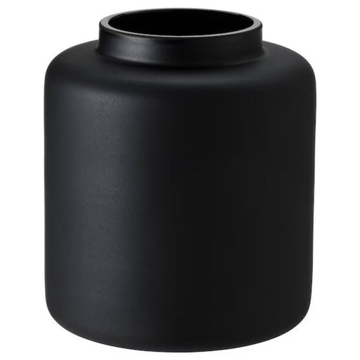 Digital Shoppy IKEA Vase, frosted glass/black, 10 cm , price, online, decorative vase, flower vase,     40523525