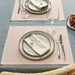 These cotton placemats feature a classic and timeless design that will complement any decor style, making them a versatile addition to any home-50527962