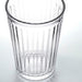 A chic clear glass from IKEA, ideal for entertaining guests.