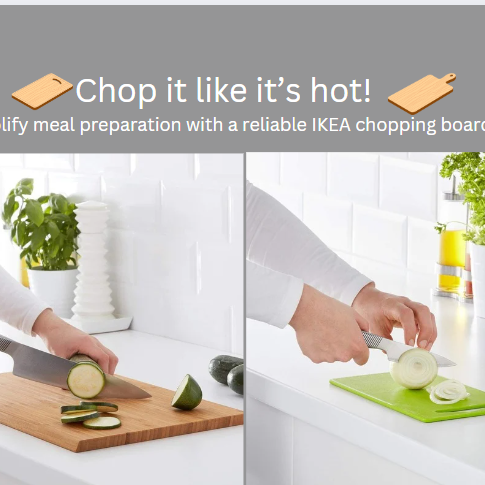 IKEA Chopping Boards Support a Sustainable Lifestyle