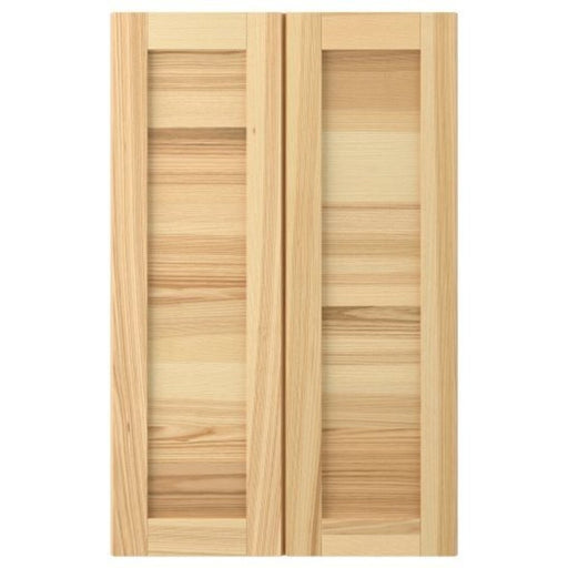 IKEA TORHAMN 2-Piece Door Set for Corner Cabinet in Natural Ash, 70x25 cm
00313794       