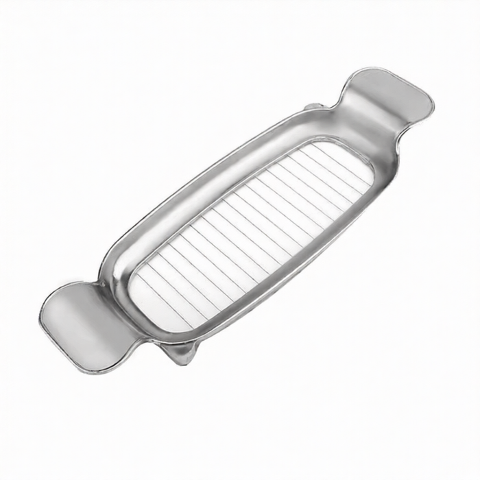 Digital Shoppy Stainless Steel Butter and Cheese Slicer, Evenly Spaced Wire Cutter, Polished Style, Manual