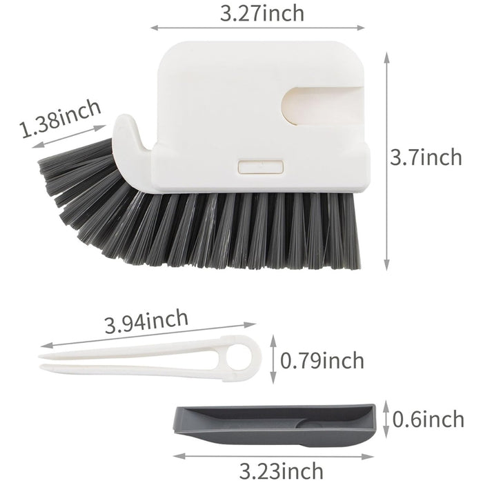 Digital Shoppy Window Track Brush – 3-in-1 Removable Multi Cleaning Tool