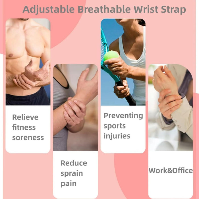 Digital Shoppy Athletic Wrist Guard – Knitted Compression Support for Gym, Sports & Fitness