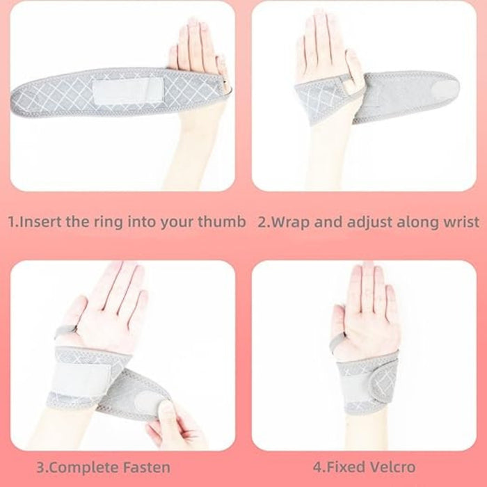 Digital Shoppy Athletic Wrist Guard – Knitted Compression Support for Gym, Sports & Fitness