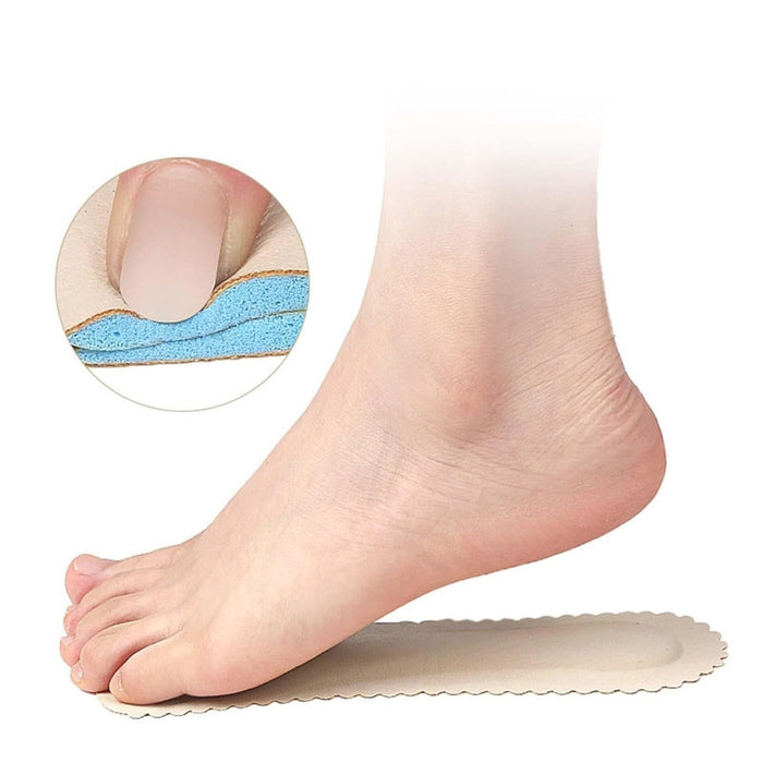 Digital Shoppy PU Leather 3/4 Shoe Inserts — All-Day Comfort for High Heels | Anti-Slip & Sweat-Absorption