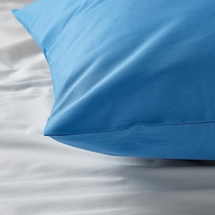 IKEA DVALA Pillowcase, blue, 50 x 80 cm - 2 Pack