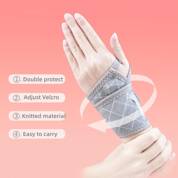 Digital Shoppy Athletic Wrist Guard – Knitted Compression Support for Gym, Sports & Fitness