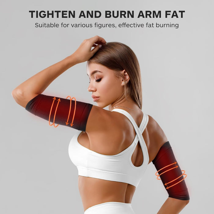 Digital Shoppy 1pair Unisex Arm Slimming Compression Sleeves – Fat Burner & Shaper