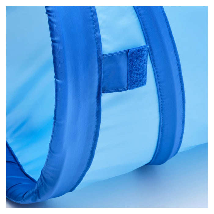 IKEA DVÄRGMÅS Children's Play Tent with Tunnel, Green and Blue