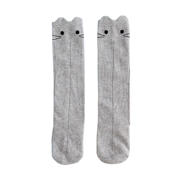 Digital Shoppy Baby Cotton Long Socks, M – Warm & Soft for Autumn/Winter