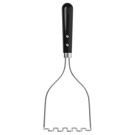 IKEA 365+ HJÄLTE potato masher black stainless steel 30cm full product view #60309812