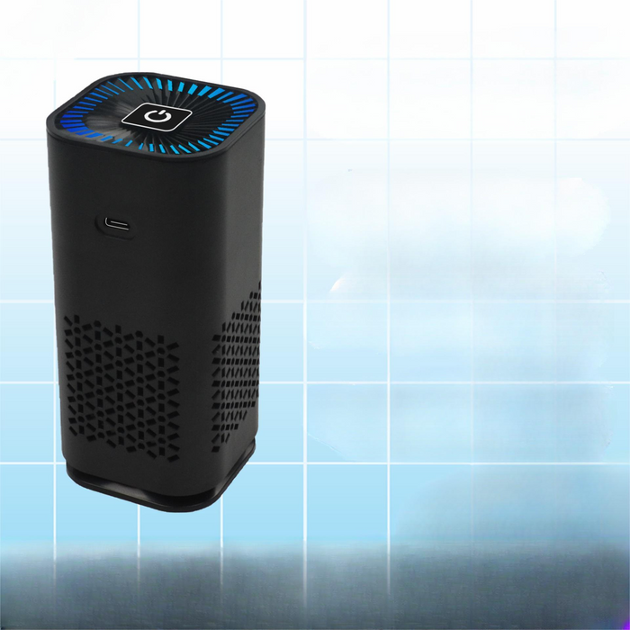 Digital Shoppy Car Air Purifier Portable Negative Ion Generator Remove Formaldehyde Dust Smoke Air Freshen Washer For Home Car