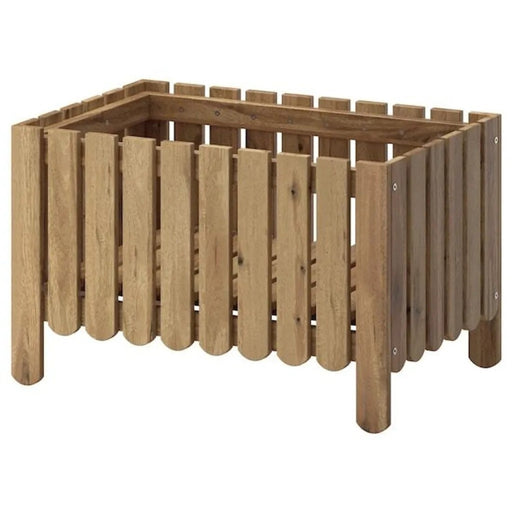 IKEA ASKHOLMEN Flower Box, acacia wood, perfect for outdoor plants-50258672