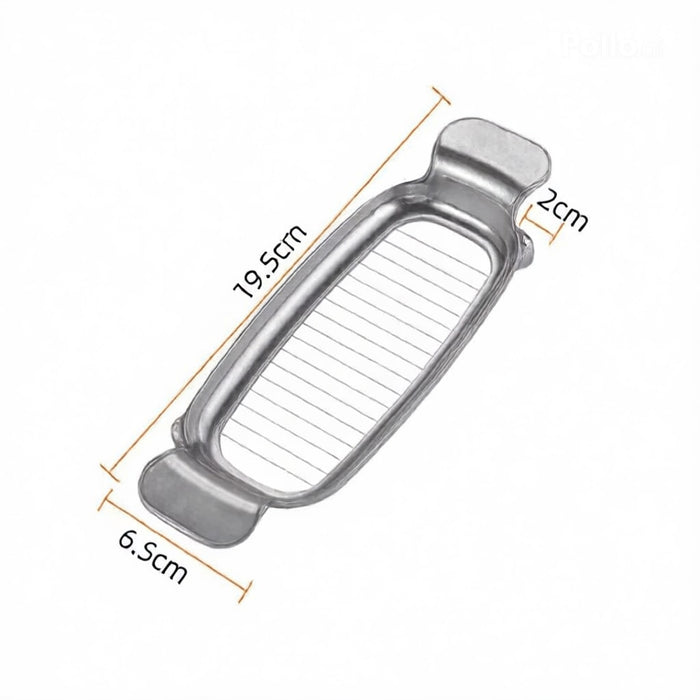 Digital Shoppy Stainless Steel Butter and Cheese Slicer, Evenly Spaced Wire Cutter, Polished Style, Manual