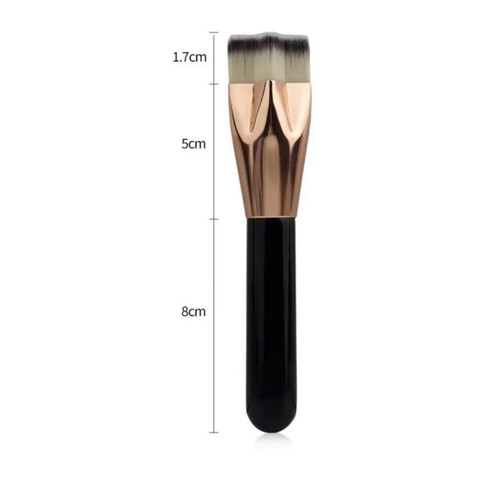 Digital Shoppy Powder Foundation Brush Five-pointed Star Flat Head Seamless