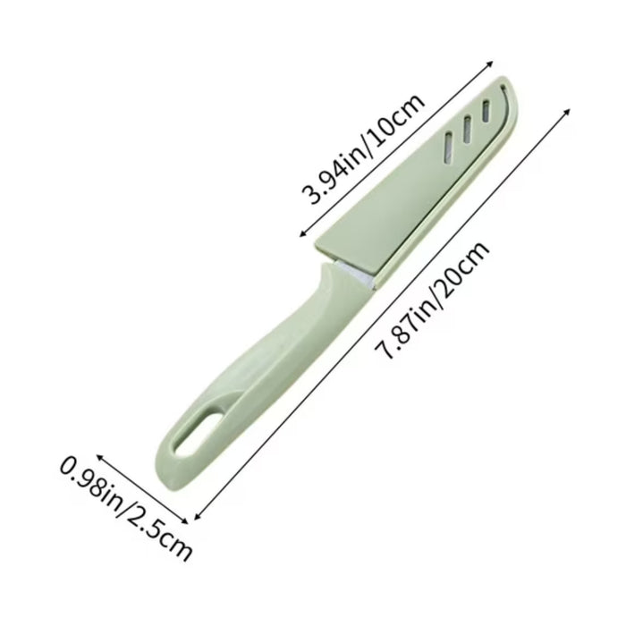 Digital Shoppy Fruit Peeling Knife — Plastic Handle | Sharp Stainless Steel Blade