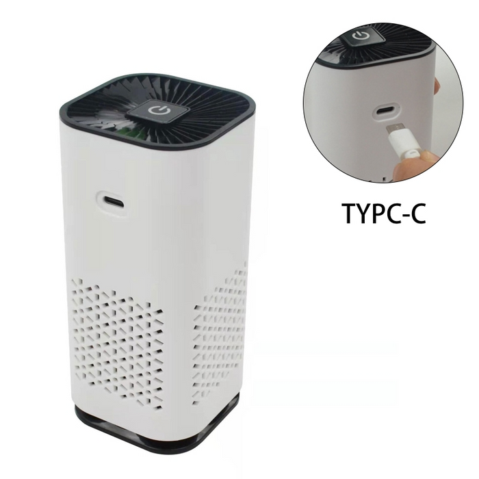 Digital Shoppy Car Air Purifier Portable Negative Ion Generator Remove Formaldehyde Dust Smoke Air Freshen Washer For Home Car