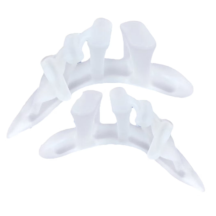 Digital Shoppy orthotic 4‑toe elastic separator translucent silicone bunion corrector #7386