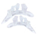 Digital Shoppy orthotic 4‑toe elastic separator translucent silicone bunion corrector #7386