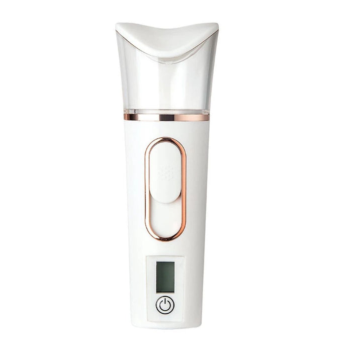 Digital Shoppy Home Rechargeable Water Replenishing Instrument Steamed Face Sprayer - white