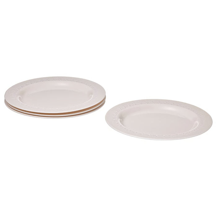 Two ceramic plates on a white background