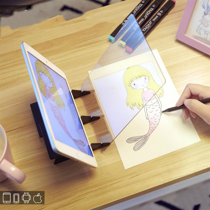 Digital Shoppy Painting Artifact Projection Zero-Based Beginner Copying Station Hand-Painted Comic Art Hobby Painting Copying Station