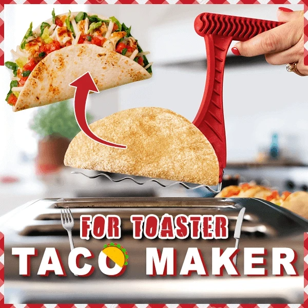 Golden crispy taco shells fresh from the toaster on a plate