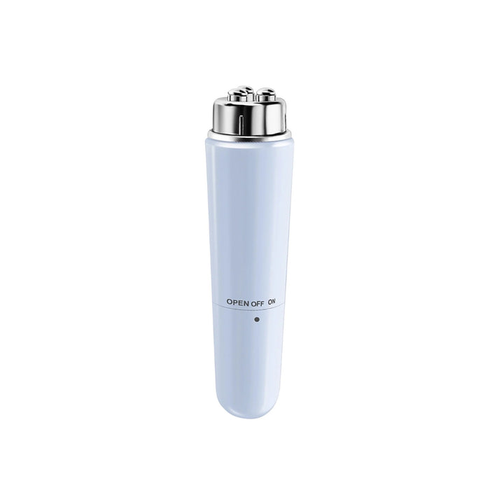 White lighter with silver top on a white background