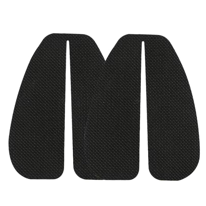 Digital Shoppy Melenlt Cuttable Anti-Wear Sole Stickers Silent Shock-Absorbing Non-Slip Forefoot Protection for High Heels (black)