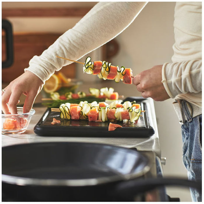 IKEA HEMLAGAD Frying pan, non-stick coating black, 28 cm (11 ")