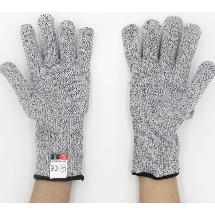 Digital Shoppy Rubber - dipped gloves against stabbing and cutting, Large