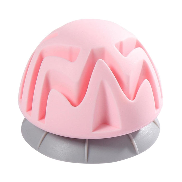 Digital Shoppy Suction Cup Fascia Massage Ball – Silicone Muscle Relaxer – Pink