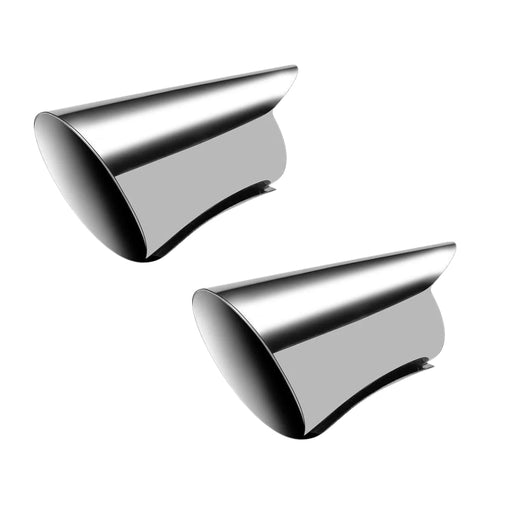 Pair of Iron finger cot sheller guards with curved design – ideal for nut shelling and vegetable peeling – 771727