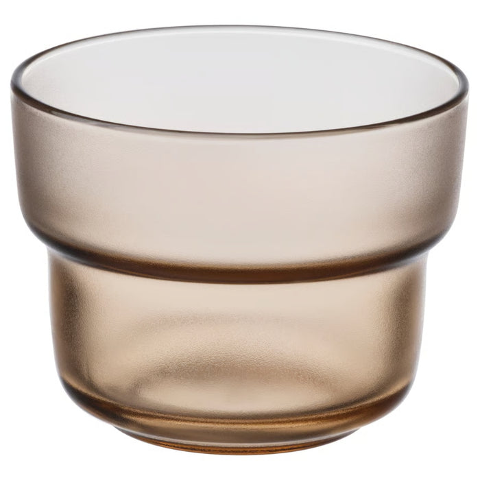 IKEA OLIVTRAST glass, light brown, 29 cl