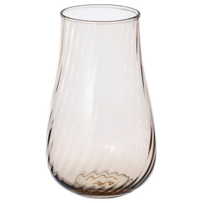 IKEA PÅSKÖTRÄD Vase, glass/light brown