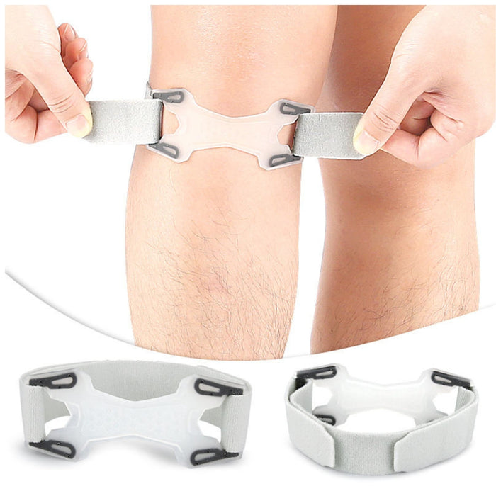 Digital Shoppy Awaken Your Feet Knee Strap Sports Compression Silicone Knee Brace for Hiking Running Basketball Camping Fitness Adjustable