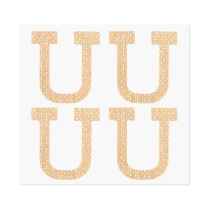 Digital Shoppy U‑shape toenail correction patch gold glitter adhesive strips