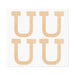 Digital Shoppy U‑shape toenail correction patch gold glitter adhesive strips