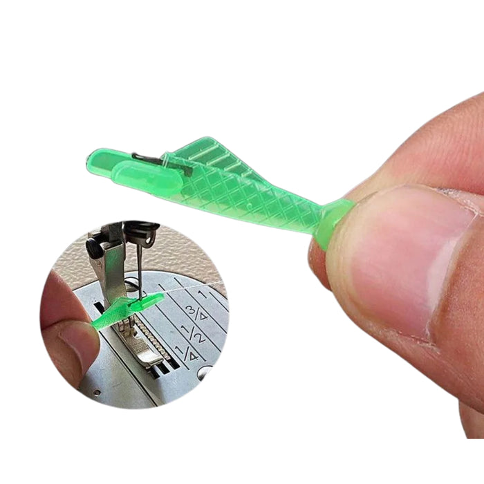 Small fish-shaped sewing machine quick needle threader tool for easy threading