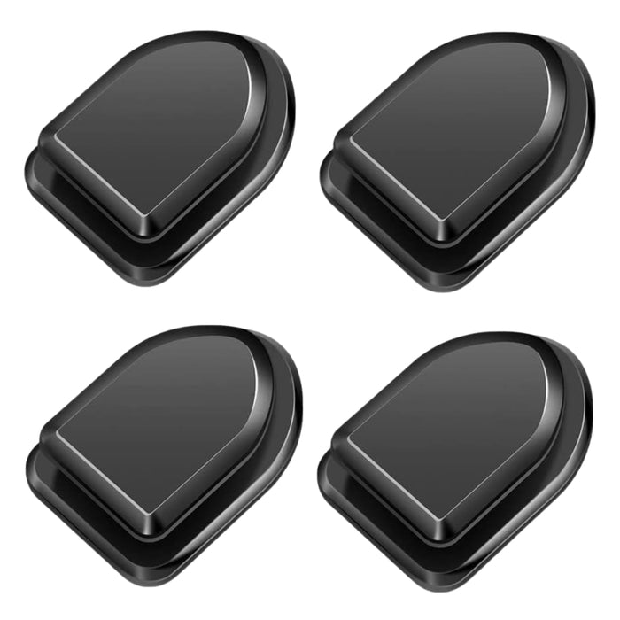 Digital Shoppy Mini Car Hooks – 4pcs Adhesive Dashboard Organizers, Multifunctional